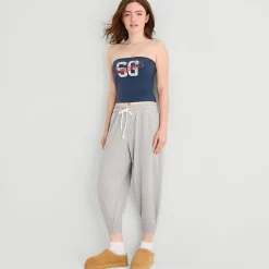 Arizona Womens Juniors Cuffed Capri Pant