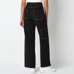Arizona Womens Juniors Highest Rise Straight Leg Jean