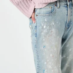 Arizona Womens Juniors Highest Rise Straight Leg Jean