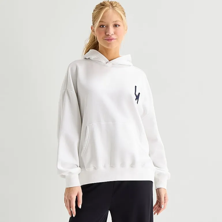 Arizona Womens Juniors Long Sleeve Fleece Hoodie