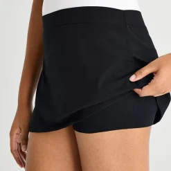 Arizona Womens Juniors Low Rise Mini A-Line Skirt