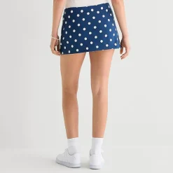 Arizona Womens Juniors Low Rise Mini A-Line Skirt