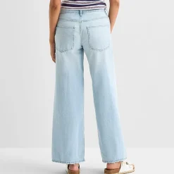 Arizona Womens Juniors Low Rise Baggy Fit Jean