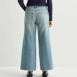Arizona Womens Juniors Low Rise Baggy Fit Jean
