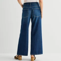 Arizona Womens Juniors Low Rise Barrel Jean
