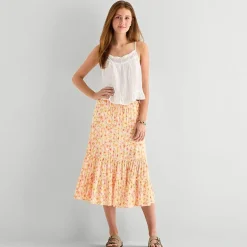 Arizona Womens Juniors Maxi Skirt