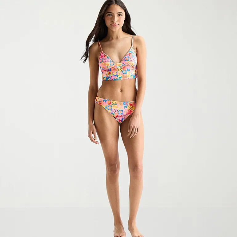 Arizona Womens Juniors Midkini Swimsuit Top