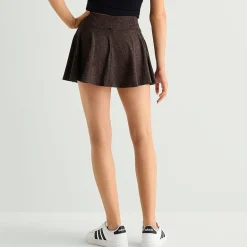 Arizona Womens Juniors Mid Rise A-Line Skirt