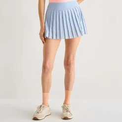 Arizona Womens Juniors Mid Rise Active Pleated Skirt