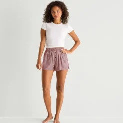 Arizona Womens Juniors Pajama Shorts