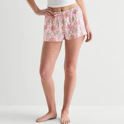 Arizona Womens Juniors Pajama Shorts