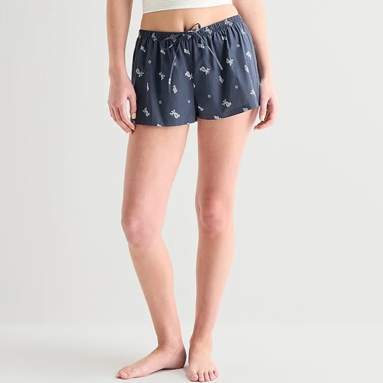 Arizona Womens Juniors Pajama Shorts