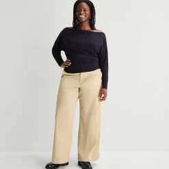 Arizona Womens Juniors Plus Low Rise Cargo Pant