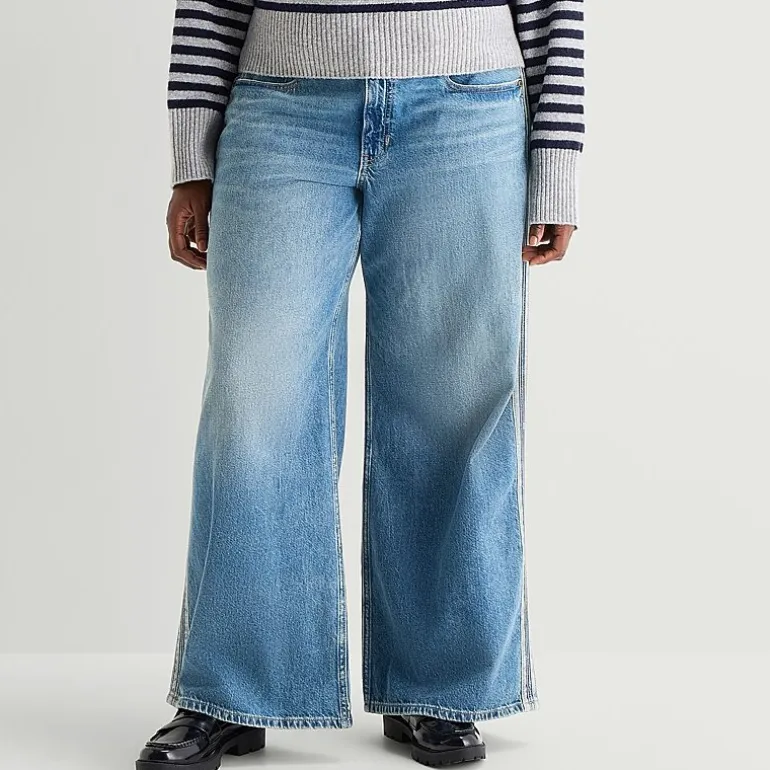 Arizona Womens Juniors Plus Low Rise Baggy Fit Jean