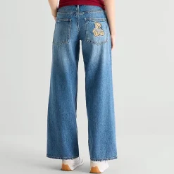 Arizona Womens Juniors Short Low Rise Baggy Fit Jean