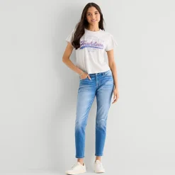 Arizona Womens Juniors Short Skinny Fit Jean