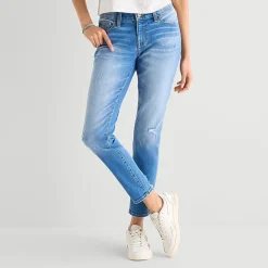 Arizona Womens Juniors Short Skinny Fit Jean