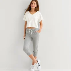 Arizona Womens Juniors Skinny Mid Rise Lounge Pant