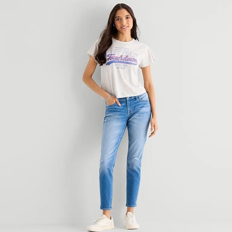 Arizona Womens Juniors Skinny Fit Jean