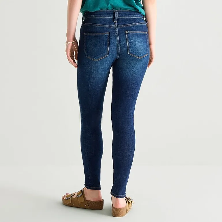 Arizona Womens Juniors Skinny Fit Jean