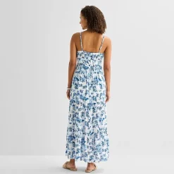 Arizona Womens Juniors Sleeveless Maxi Dress