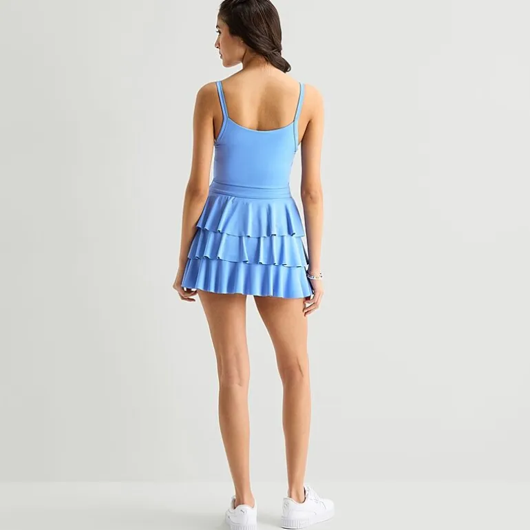 Arizona Womens Juniors Sleeveless Skater Dress