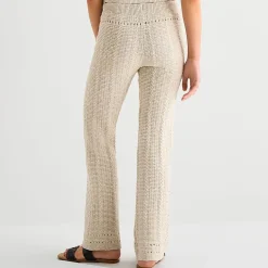 Arizona Womens Juniors Straight Low Rise Pull-On Pant