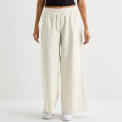 Arizona Womens Juniors Straight Fleece Sweatpant