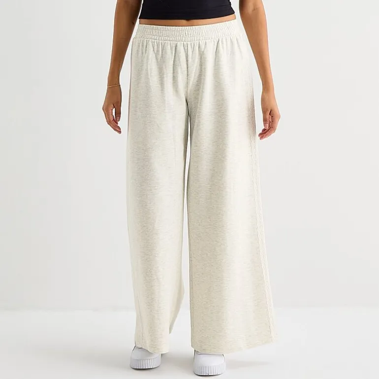 Arizona Womens Juniors Straight Fleece Sweatpant