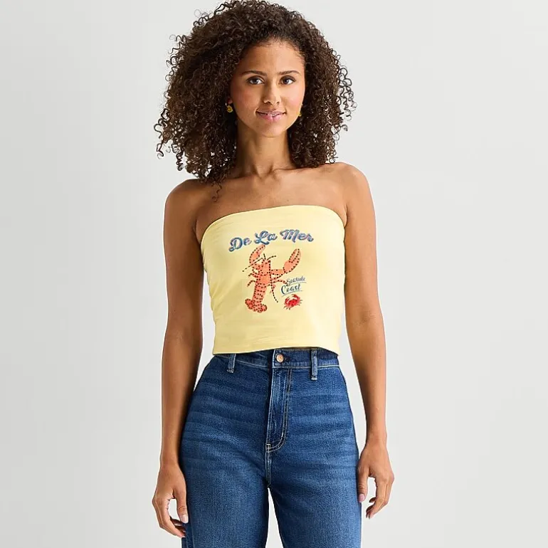 Arizona Womens Juniors Tube Top