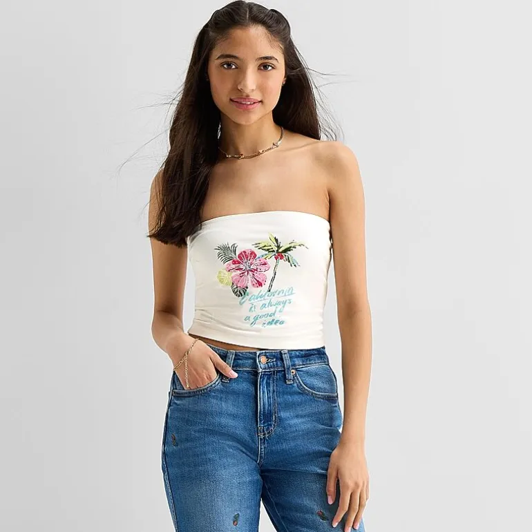 Arizona Womens Juniors Tube Top