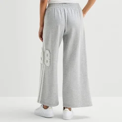 Arizona Womens Juniors Wide Leg Mid Rise Sweatpant
