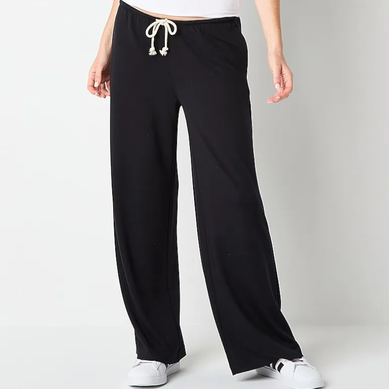 Arizona Womens Juniors Wide Leg Pull-On Pant