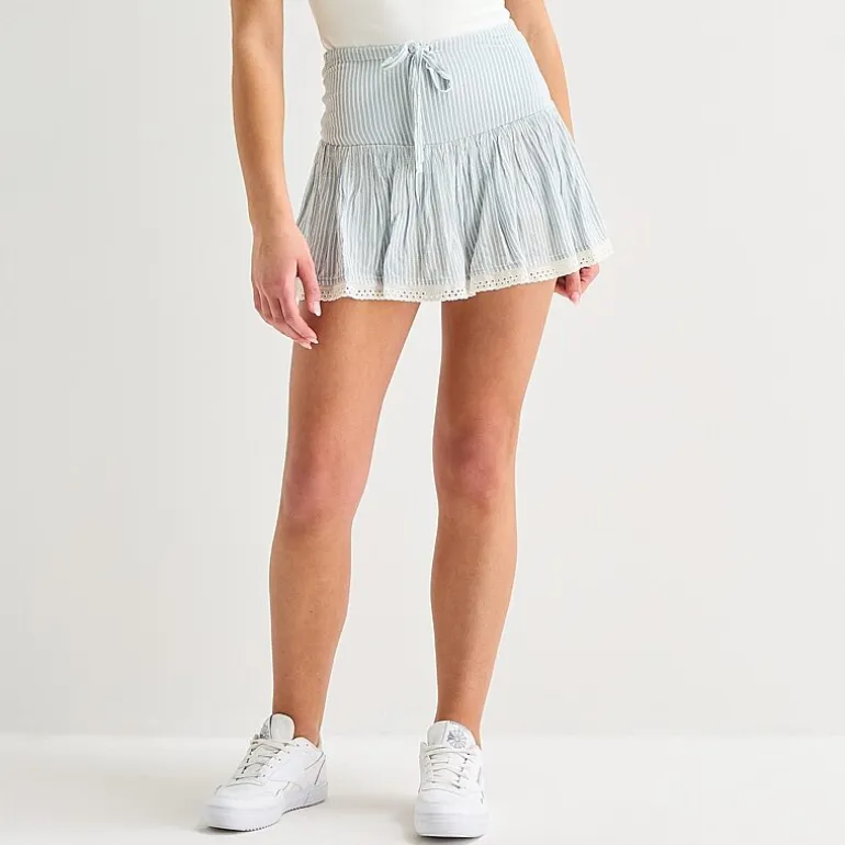 Arizona Womens Mid Rise Juniors Skort
