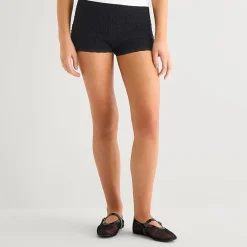 Arizona Womens Mid Rise Juniors Pull-On Short