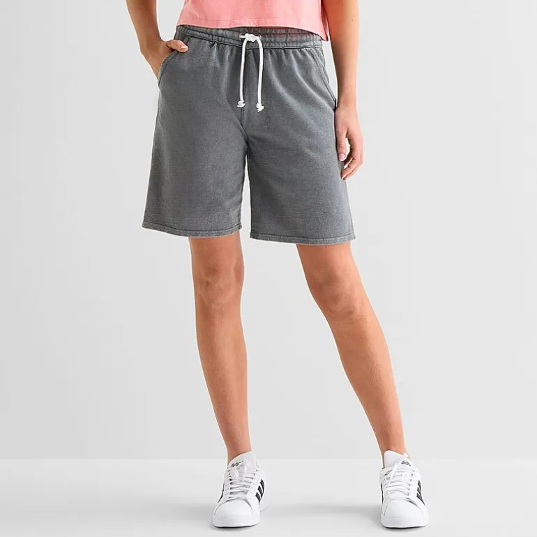 Arizona Womens Mid Rise Juniors Active Pull-On Short