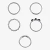 Arizona Womens Oval Ring Set