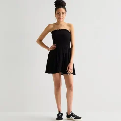Arizona Womens Sleeveless Juniors Romper