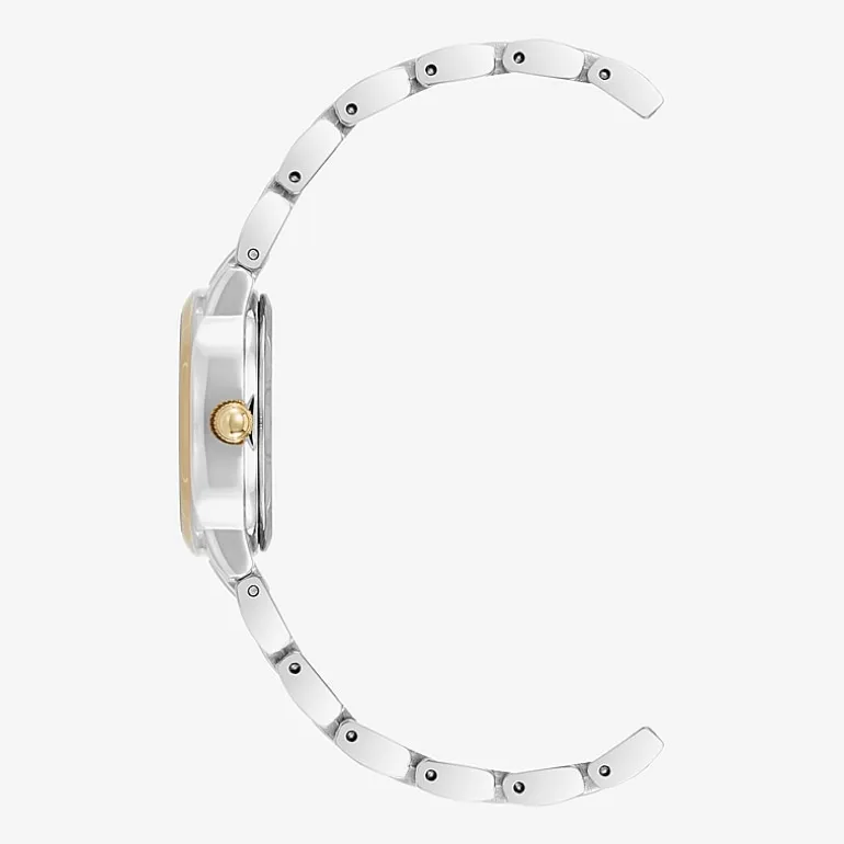 Armitron Womens Two Tone Bracelet Watch 75-5971wttt