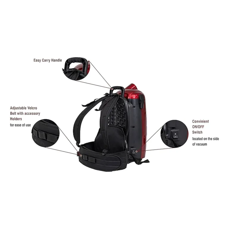 Atrix Hepa Backpack Cannister Vacuum