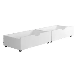 Austin Mission Twin over Full Bunk Bed with Dual Underbed Drawers