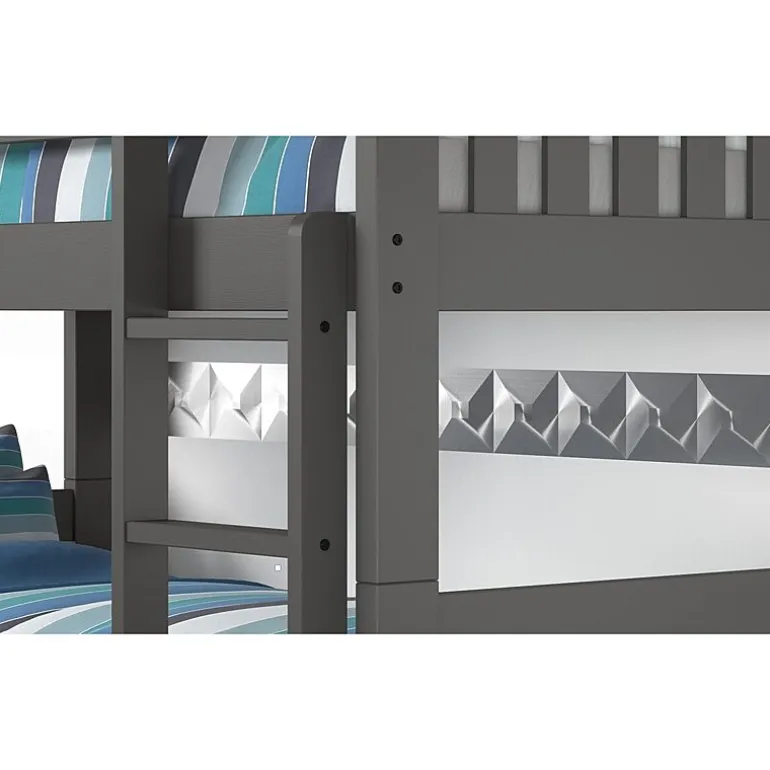 Austin Mission Twin over Twin Bunk Bed