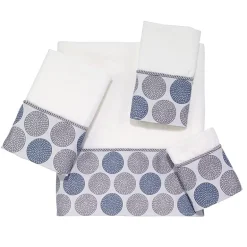 Avanti Dotted Circle Circles Bath Towel