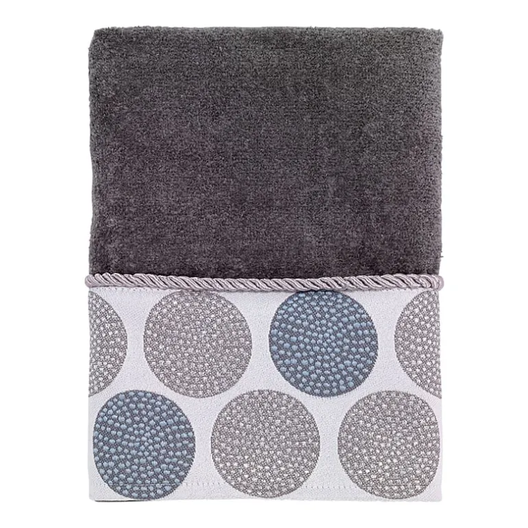 Avanti Dotted Circle Circles Bath Towel