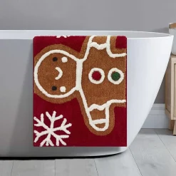 Avanti Gingerbread Man Bath Rug
