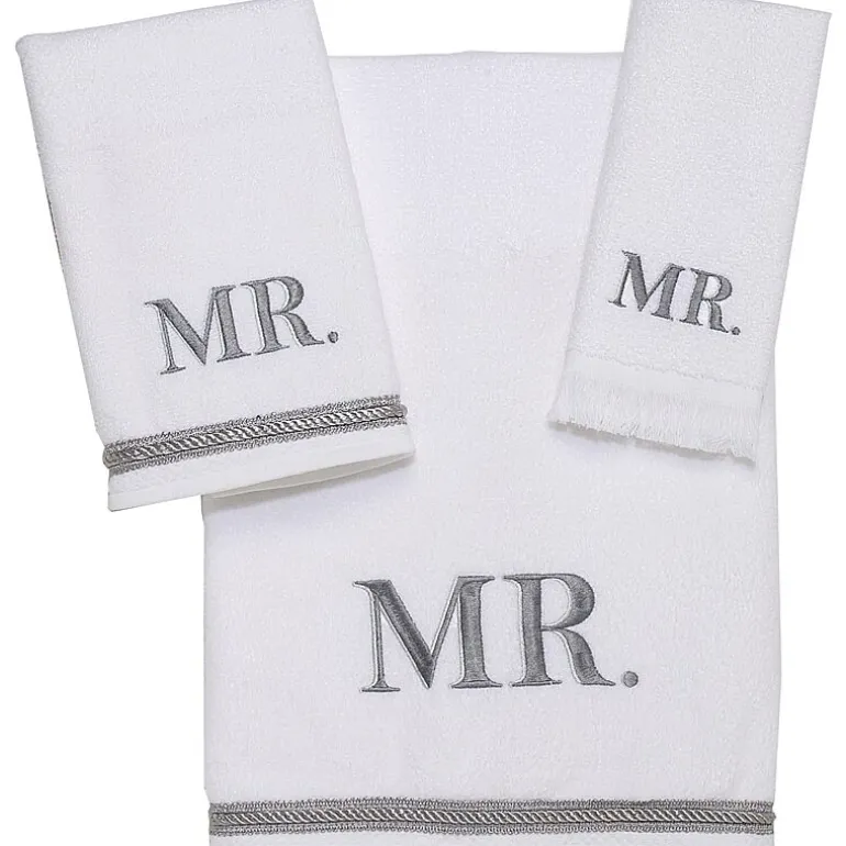 Avanti "Mr. & Mrs." Bath Towels
