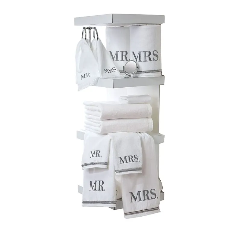 Avanti "Mr. & Mrs." Bath Towels