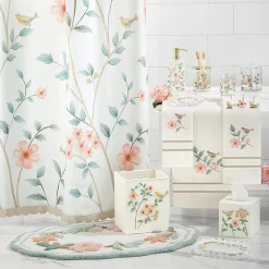 Avanti Pretty Birds 2-pc. Floral Bath Towel