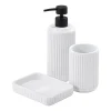 Avanti Vienna Ribbed Soap Dish