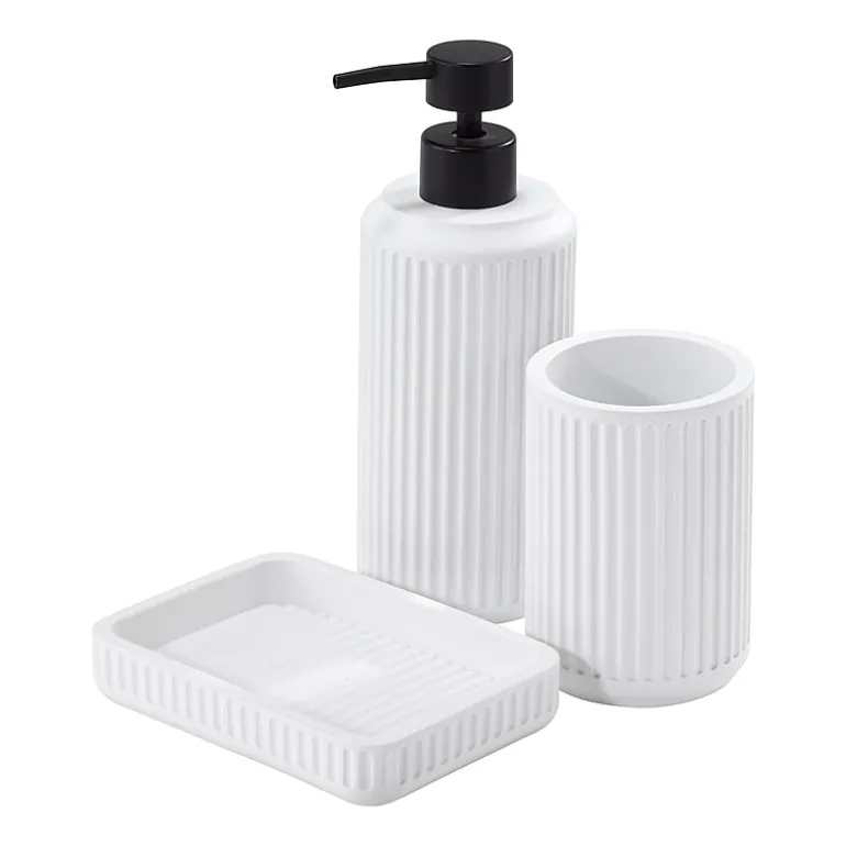 Avanti Vienna Ribbed Soap Dish